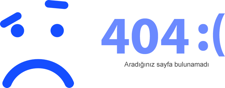 404 sayfa bulunamadı